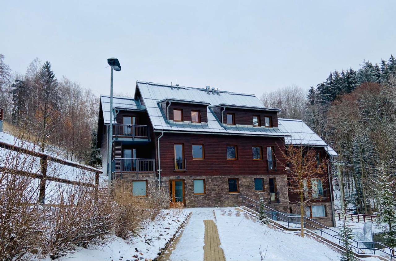 Utulny Apartman V Srdci Krkonos Se Saunou Jablonec nad Jizerou Exterior photo